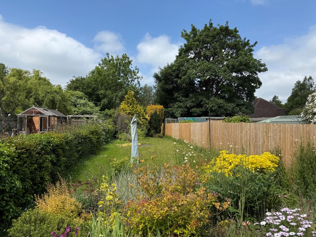 Lot: 164 - MID-TERRACE HOUSE FOR REPAIR - Rear Garden